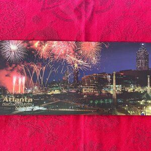 SUPER BOWL POSTCARD FROM XXXIV ATLANTA 2000